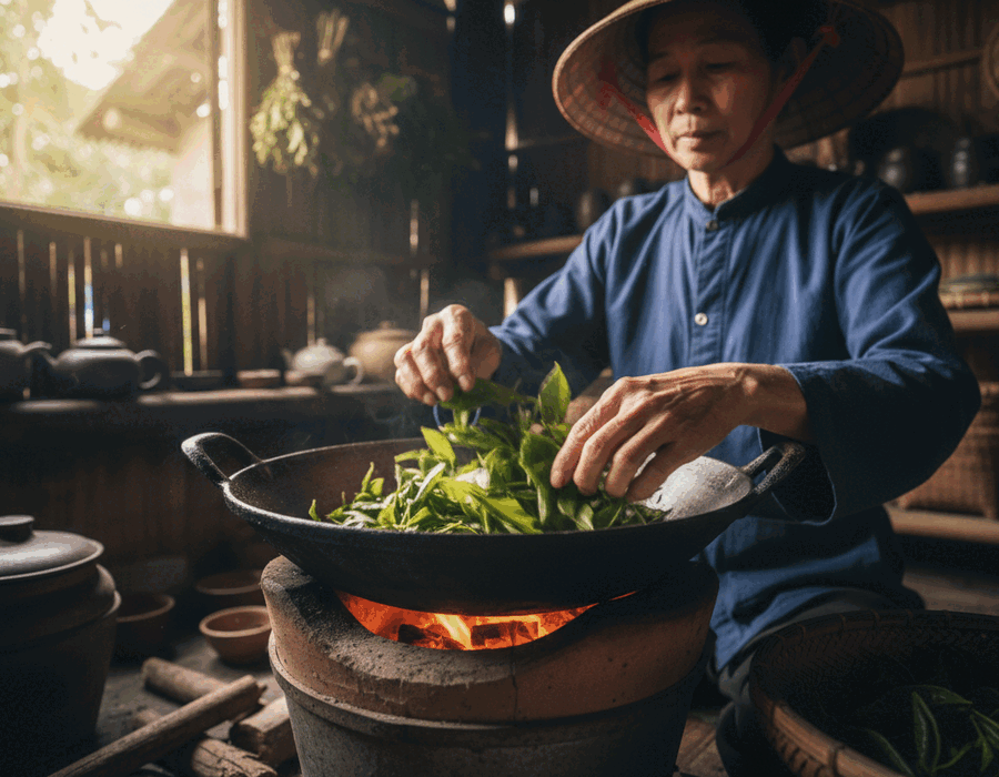 Vườn chè Trường Thịnh